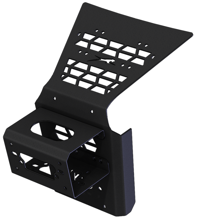 KFI 12-19 Arctic Cat Wildcat 1000 Grill w/Winch Mount