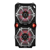 DS18 SLG-WFCC66 Center Console Enclosure for 2015+ Polaris Slingshot with Space for Two 6.5-Inch Waterproof Speakers and High-Power RGB Tweeters