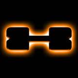 ORACLE Lighting Universal Illuminated LED Letter Badges - Matte Blk Surface Finish - X