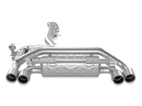 Akrapovic Slip-On Line Exhaust for 2011-2012 BMW 1 Series M Coupe (E82) Titanium with Tips