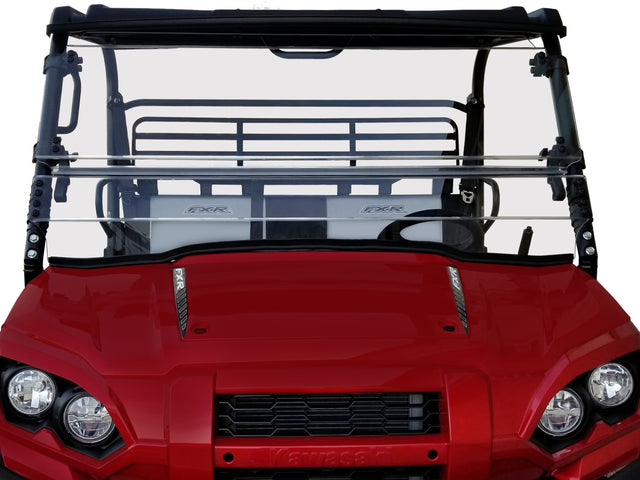 SPIKE KAF 820 Mule Pro-FX Full Tilting Windshield with Three-Position Tilt for Kawasaki Mule Pro-FX Models