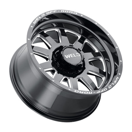 Weld Off-Road W102 20x9 Stealth Matte Black Alloy Wheel with 6X135 and 6X139.7 Bolt Pattern