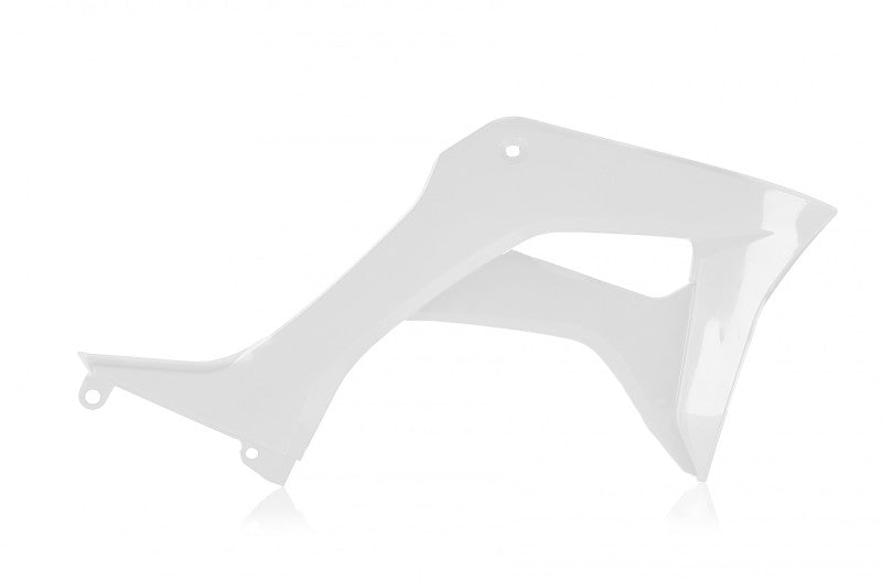 Acerbis Honda CRF110F Radiator Shroud - White (Part #2872660002) for Honda CRF110F 2019 and newer