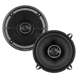 DS18 ZXI-5254 5.25-inch 60W RMS 2-Way Coaxial Car Speakers with Kevlar Cones for Automotive Audio