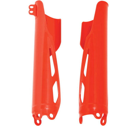 Acerbis 2736240227 Lower Fork Cover Set for Honda CRF250R, CRF250RX, CRF450R, CRF450RX, CRF450L, CRF450X – Red