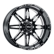 Weld Cheyenne W132 Series 20x10 Wheel – 8x170 Bolt Pattern, -18 Offset, Gloss Black MIL Finish