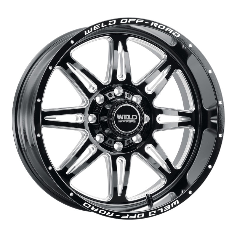 Weld Cheyenne W132 Series 20x10 Wheel – 8x170 Bolt Pattern, -18 Offset, Gloss Black MIL Finish