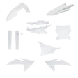 Acerbis Plastic Kit for 23-24 KTM 125-450 SX, SX-F, XC, XC-F - White