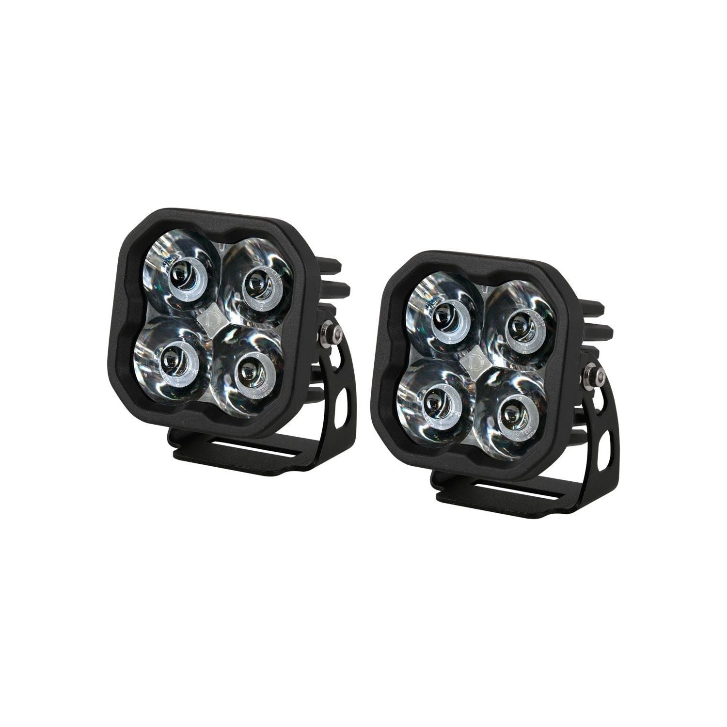 Stage Series 3" White Sport LED Pods (Pair) | Diode Dynamics