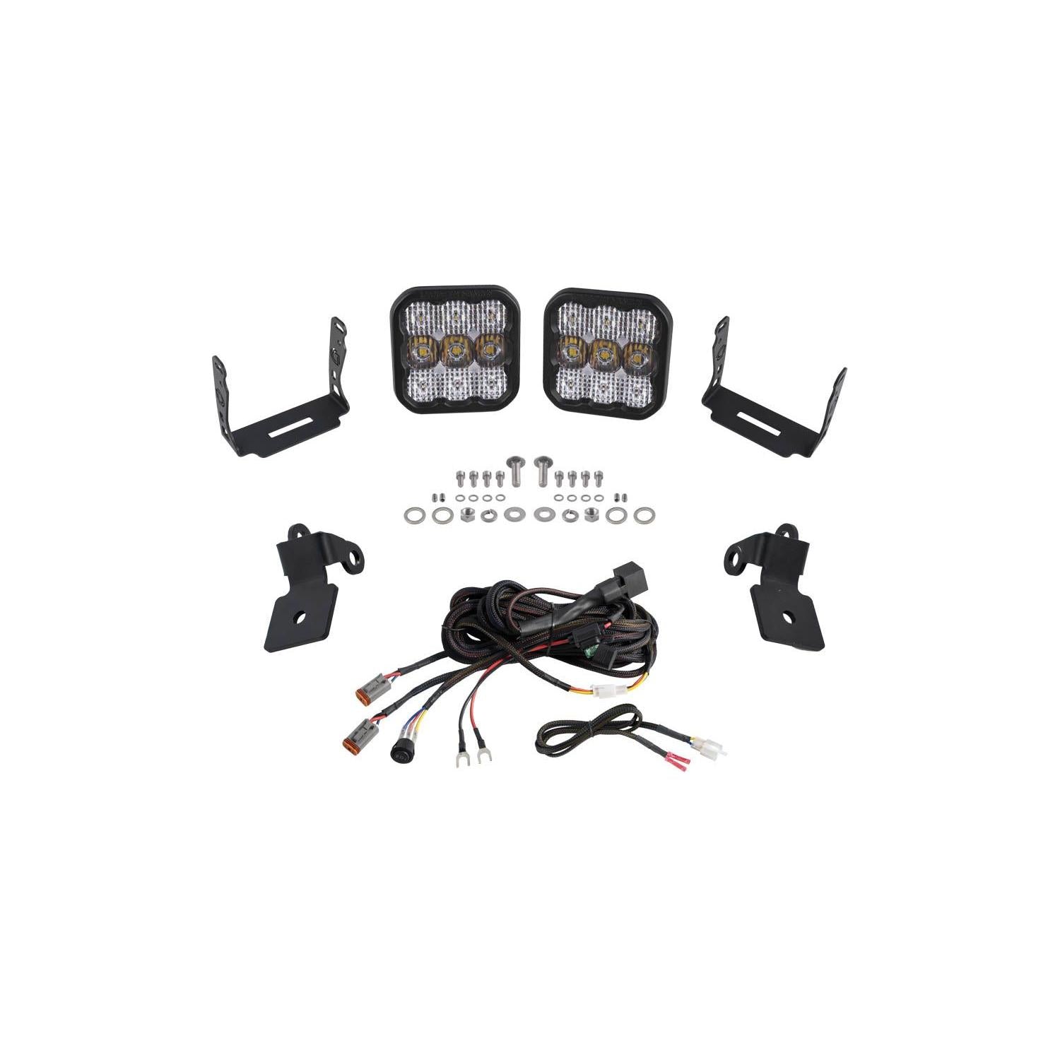 Polaris RZR Pro / Turbo R Stage Series A-Pillar Pod Kit | Diode Dynamics