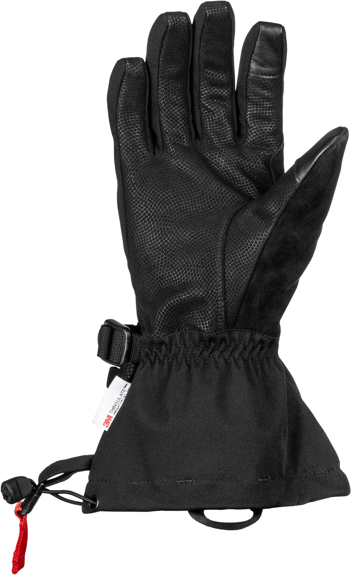 Fly Racing Title Heated Gauntlet Gloves Black Medium for Motorcycle and ATV