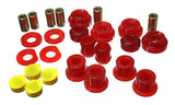 Energy Suspension 16.3123R Red Rear Lower Trailing Arm and Lower Knuckle Bushing Set for Honda Civic 2006-2007