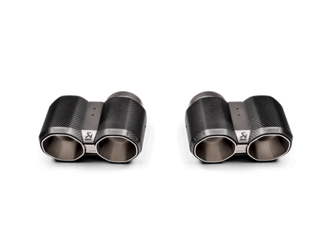 Akrapovic Octagonal Carbon Design Tail Pipe Set for BMW G87 M2, G80 M3 & G82 M4 2021+