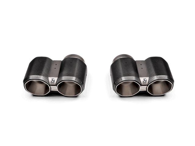 Akrapovic Octagonal Carbon Design Tail Pipe Set for BMW G87 M2, G80 M3 & G82 M4 2021+