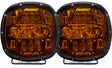 RIGID Adapt XP Pair Amber Pro LED Headlights - Universal Fit for Off-Road and Automotive Applications