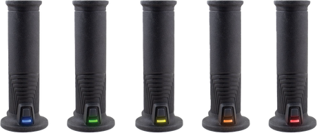 KOSO Artemis Heated Grips 7/8" to 1 inch, 120mm Pair with Universal Fitment for Motorcycles and ATVs