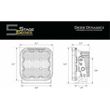 Diode Dynamics Stage Series Sport 5" Pod Lights (Pair)