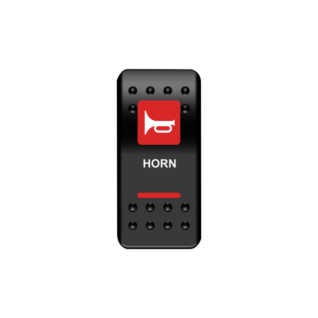 Horn Rocker Switch (Red) | Moose Utility Division