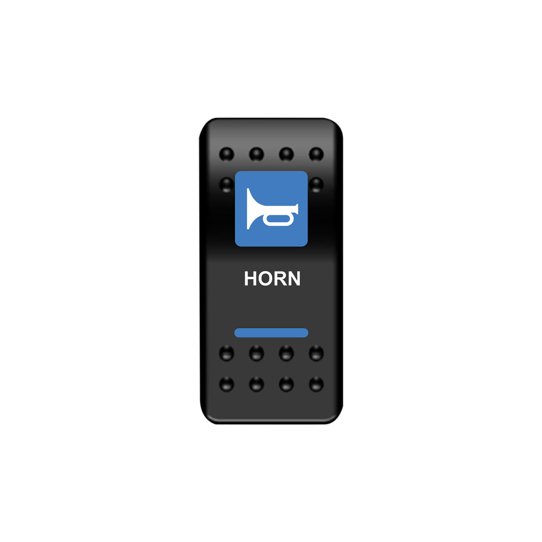 Horn Rocker Switch (Blue) | Moose Utility Division