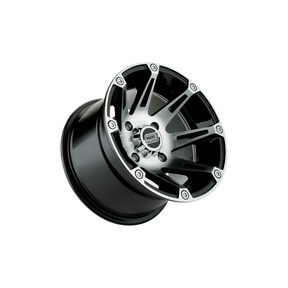 387X Wheel (Machined/Black) | Moose Utility Division