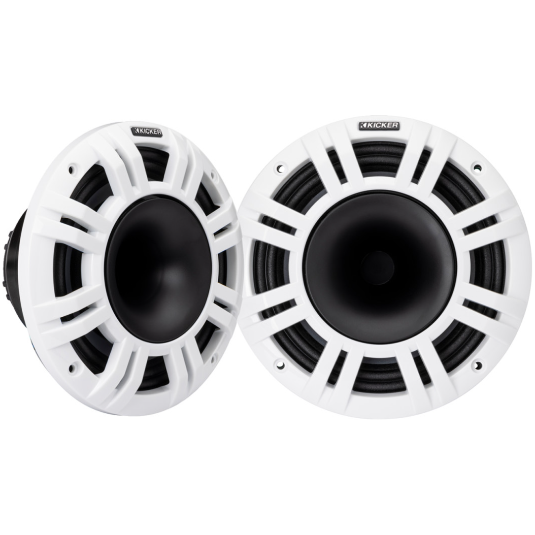 KMXL 8" LED HLCD Coaxial Speakers (4 Ohm) | Kicker