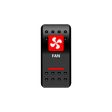 Fan Rocker Switch (Red) | Moose Utility Division