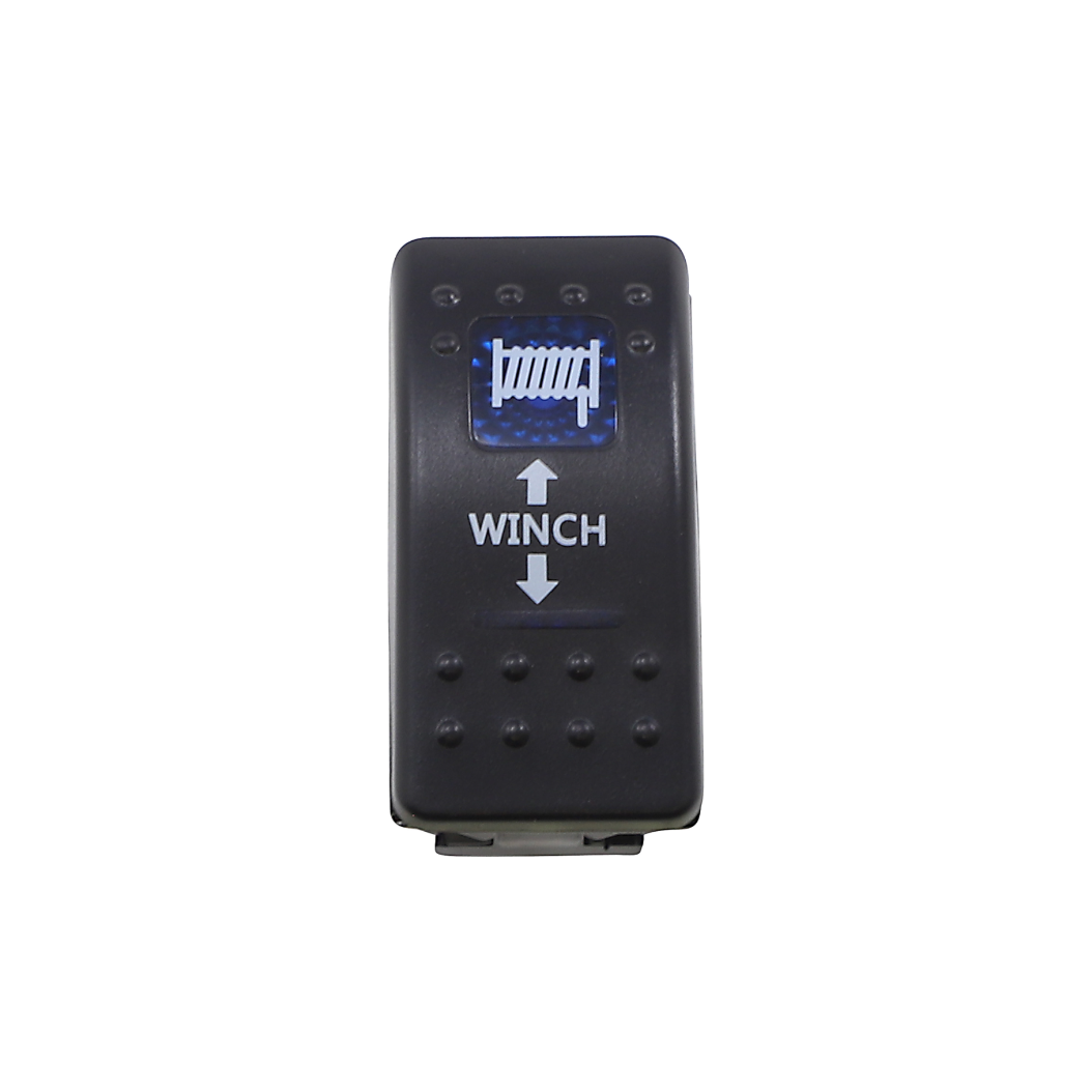 Winch Rocker Switch (Blue) | Moose Utility Division