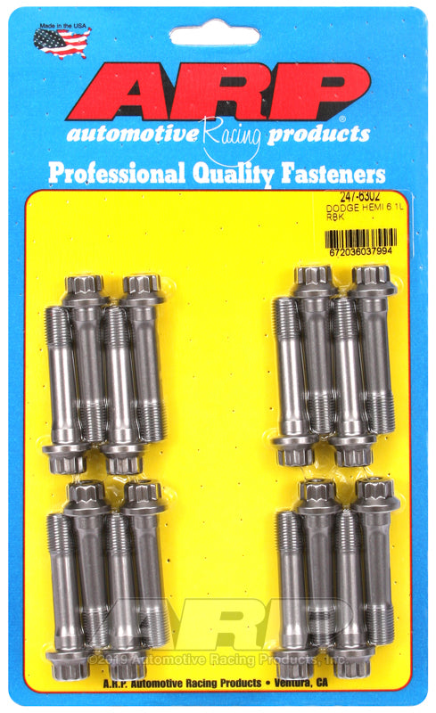 ARP Dodge 6.1L Hemi Rod Bolt Kit Part #247-6302 – Fits 2003-2010 Dodge Ram, Charger, Magnum, Challenger, and Jeep Vehicles