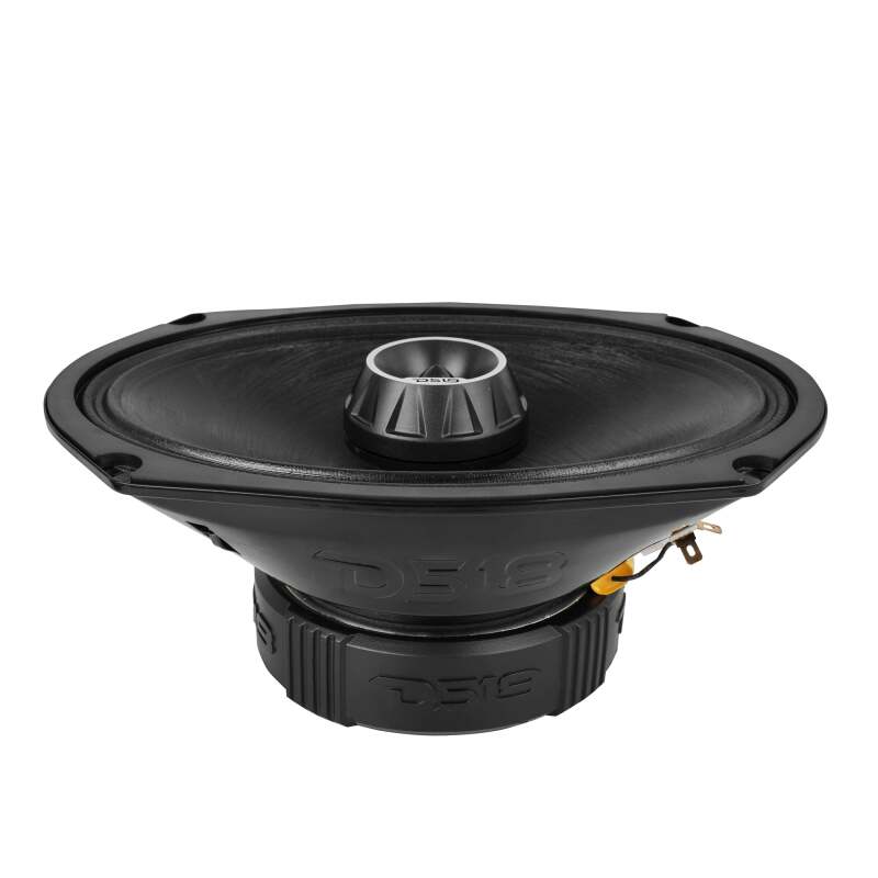 DS18 PRO-ZT69 6x9 Inch Coaxial Loudspeaker – 275 Watts RMS, 4 Ohm, Water-Resistant Mid-Range Speaker for Car Audio