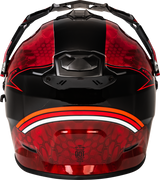 Fly Racing Trekker CW Conceal Helmet with Electric Shield in Red and Black - Extra Small (Part #73-31361XS)