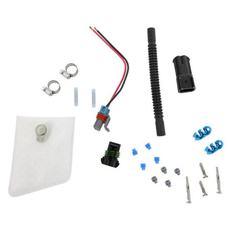 Walbro Universal Installation Kit for F90000267 E85 Fuel Pump - Includes Fuel Filter, Wiring Harness, and Fuel Line