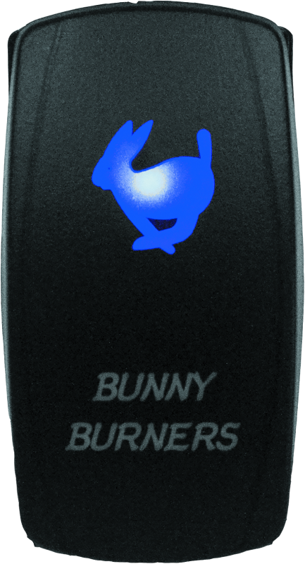 DragonFire Racing Lighted Switch Bunny Burner On/Off Blue - Part #521389