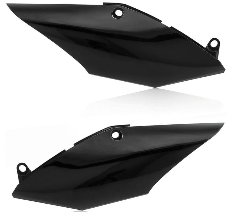 Acerbis 2630670001 Side Panels for Honda CRF250R, CRF450R, CRF450R-S, CRF250RX, and CRF450RX - Black