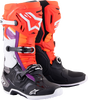 Alpinestars Tech 10 Offroad Boots – Size US 13, Black/Fluo Red/Orange/White