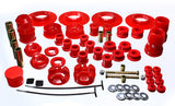 Energy Suspension Hyper-Flex Master Bushing Set for 2004-2009 Chrysler PT Cruiser (FWD) — Red