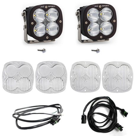 Baja Designs 2021+ Ford Bronco A-Pillar Light Kit XL Sport Spot with Upfitter from Baja Designs