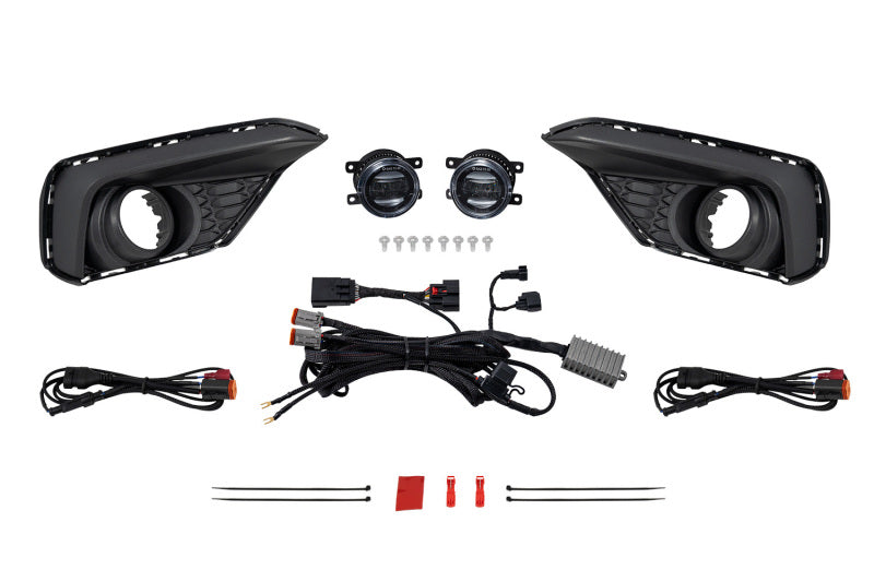 Diode Dynamics 2024 Ford Mustang EcoBoost Elite Series Add-On Fog Lamp Kit White