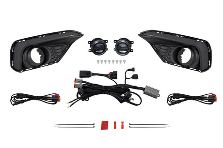 Diode Dynamics 2024 Ford Mustang EcoBoost Elite Series Add-On Fog Lamp Kit White