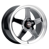 Weld S155 17x10 Ventura Drag Wheel - 5x112 Bolt Pattern, Gloss Black Finish, 78.1mm Center Bore