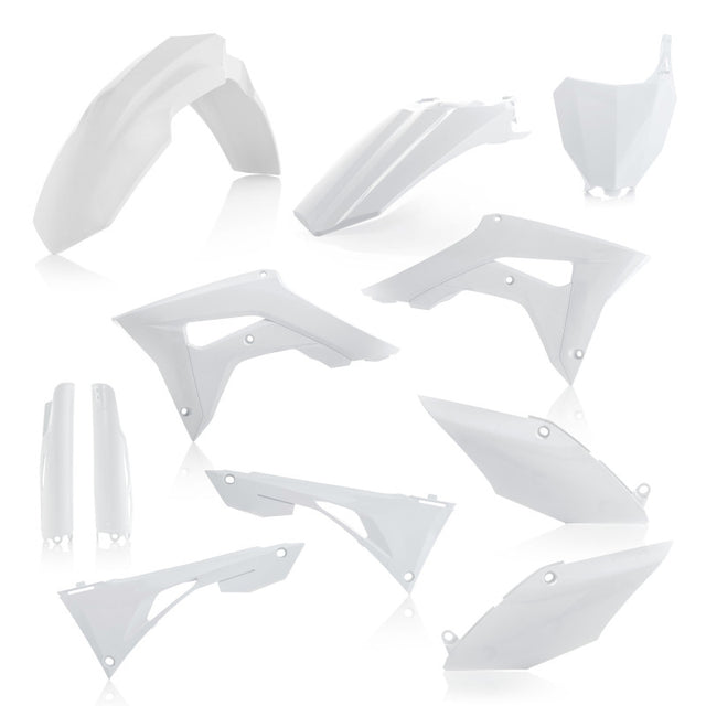 Acerbis 2736250002 Full Plastic Kit for Honda CRF250R/450R 2019-2021, 2022 CRF450R-S - White