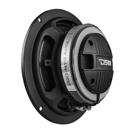 DS18 PRO-HY8.4MSL 8-inch 200W RMS 4 Ohm Mid-Range Loudspeaker for Car Audio with Shallow Grill