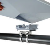 AXIA Starlink Mini Tubing Mount Silver - Compatible with Starlink V3 for Ground or Quick Setup