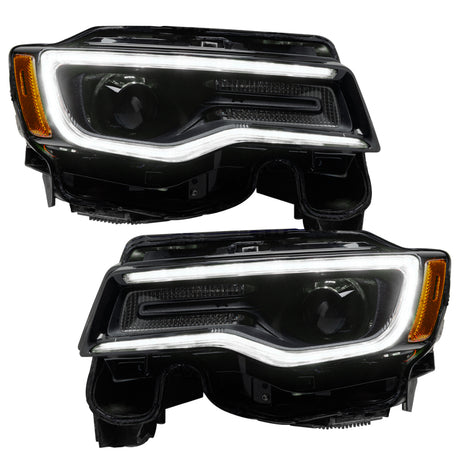 Oracle 1421 Jeep Grand Cherokee Dynamic Headlight DRL Upgrade Kit ColorSHIFT Dynamic