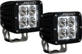 RIGID Radiance+ RGBW Pod Series - Compact Cube LED Lights for Off-Road Vehicles and Trucks