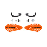 Acerbis Linear Vented Handguard - Orange/Black for Off-Road and ATV Vehicles Part #2987615225
