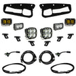 Baja Designs 21-22 Ford Bronco S2 SAE Sportsmen Fog Light Kit with Upfitter - Amber