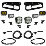 Baja Designs 21-22 Ford Bronco S2 SAE Sportsmen Fog Light Kit with Upfitter - Amber