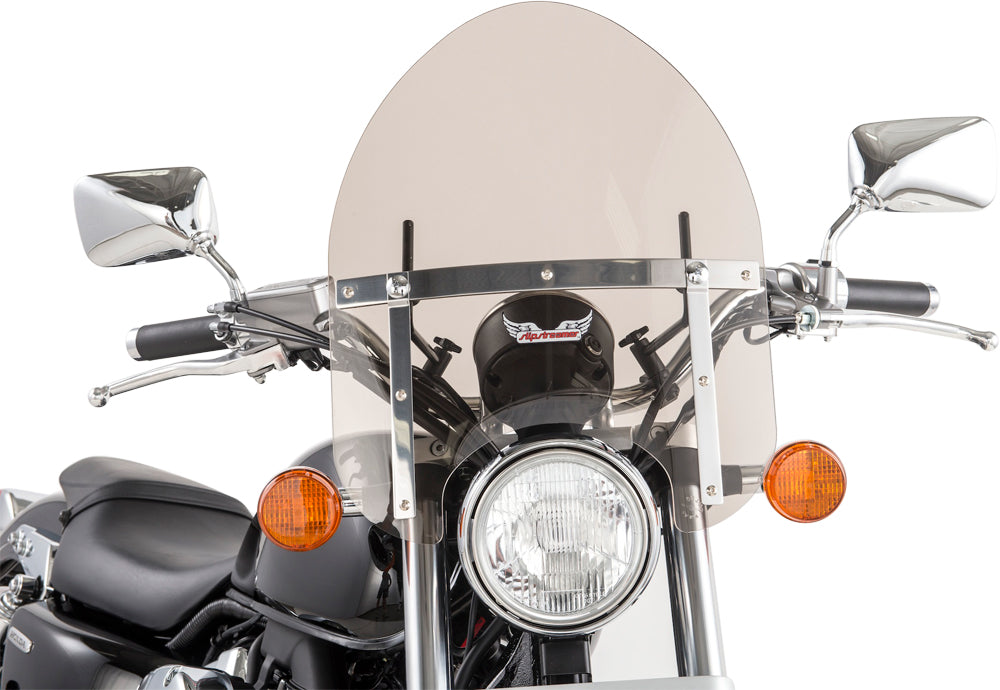 Slipstreamer HD-0 Windshield Smoke for Harley-Davidson Motorcycles - 15 Inch Height, 14.5 Inch Width