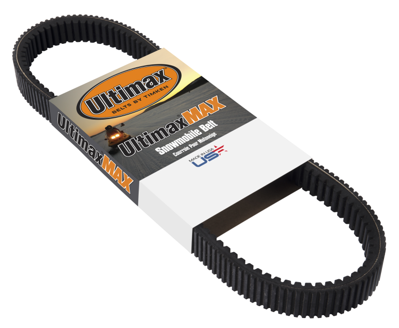 Ultimax Snowmobile MAX Belt (Part Number: MAX1103M3) for Lower Horsepower and Vintage Snowmobiles