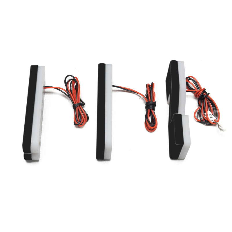 ORACLE Lighting Universal Illuminated LED Letter Badges - Matte Blk Surface Finish - E